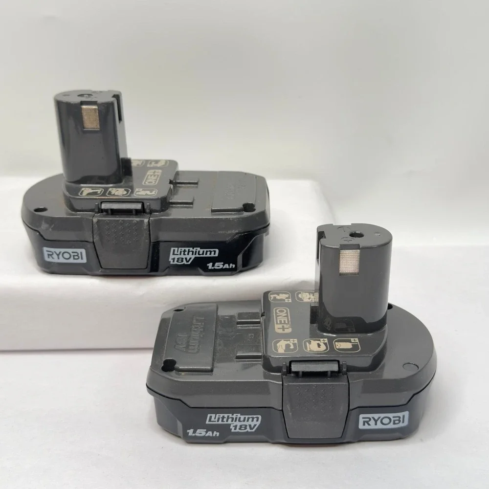 RYOBI P189 1.5Ah Battery Packs (Lot Of 2) *Parts Only- Not Working *